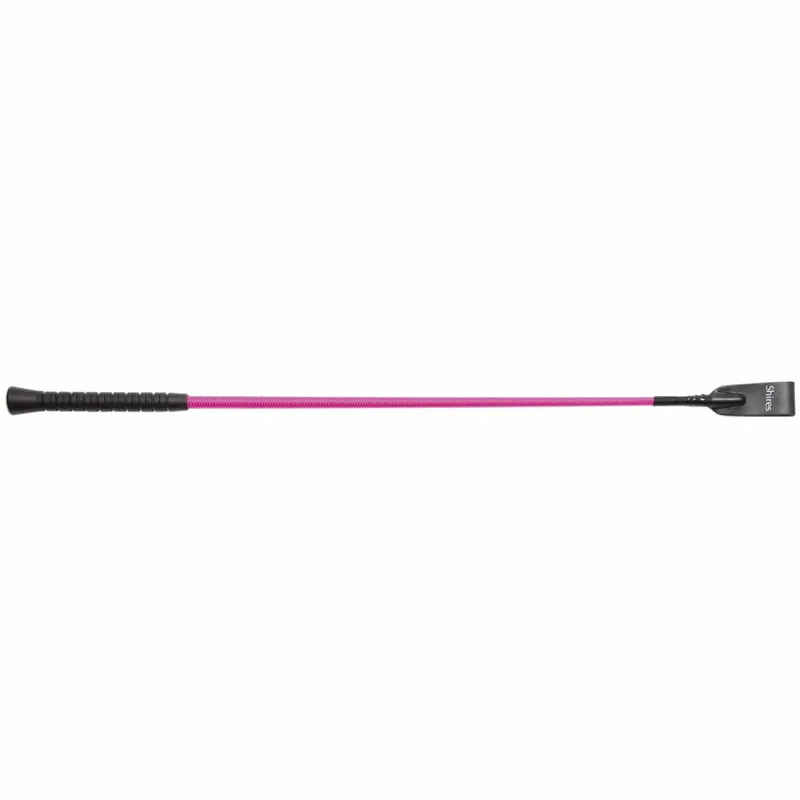 Shires 26.5 Inch Plain Stem Whip In Pink